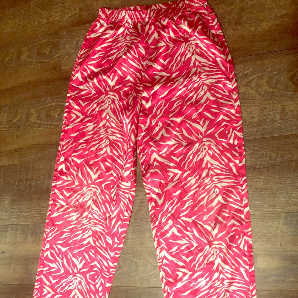 pink pj pants